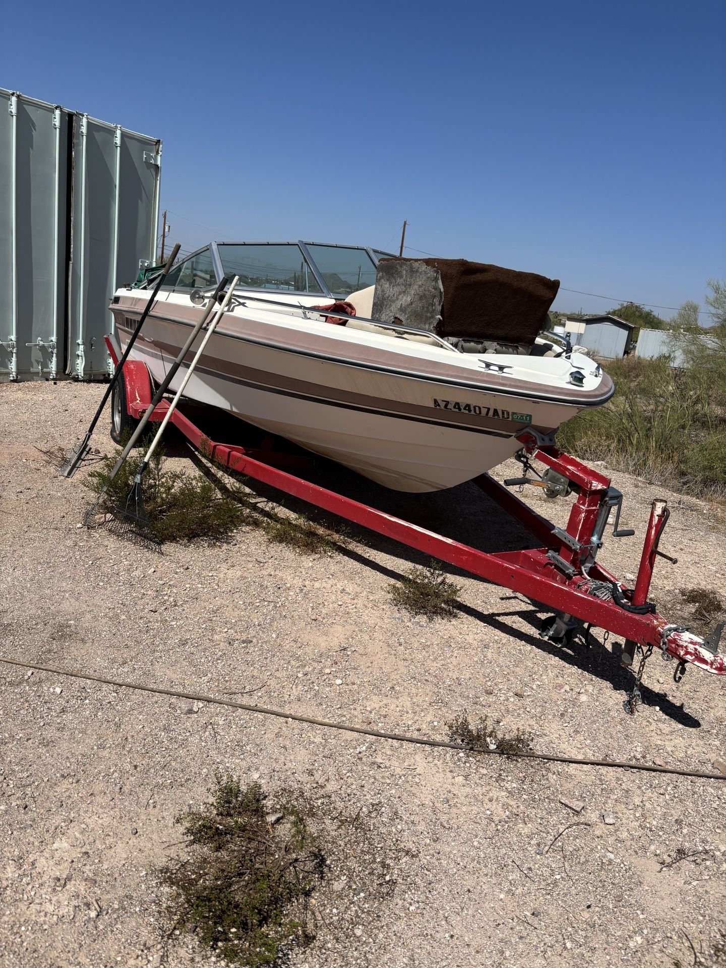 Sea Ray Seville-Boat With Trailer