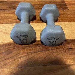   10 Pound Dumbbell Set 