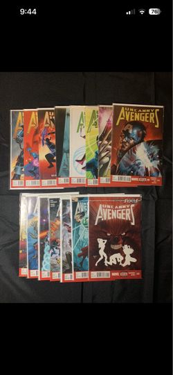Marvel UNCANNY AVENGERS (2012) 6 7 10-16 19 20 22-25 2012 NM/VF AXIS
