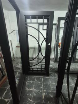 Iron door