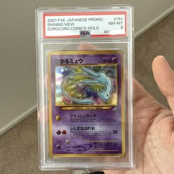 Pokemon Shining Mew Corocoro Psa 8 