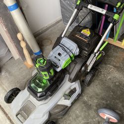 eGo Electric Mower
