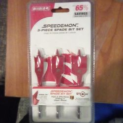 Diablo 3 Piece Spade Bit Set