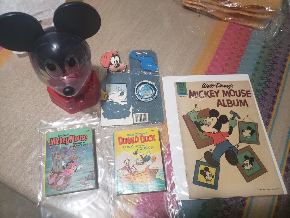 Mickey mouse vintage toys