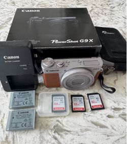 Canon PowerShot G9x Camera Digital Camera (Silver)