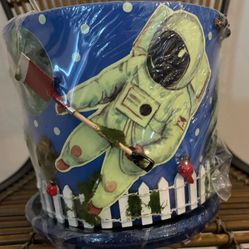 “Astro Garden” Flower Pot