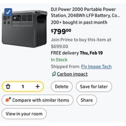 DJI Power 2000 Portable Power Station