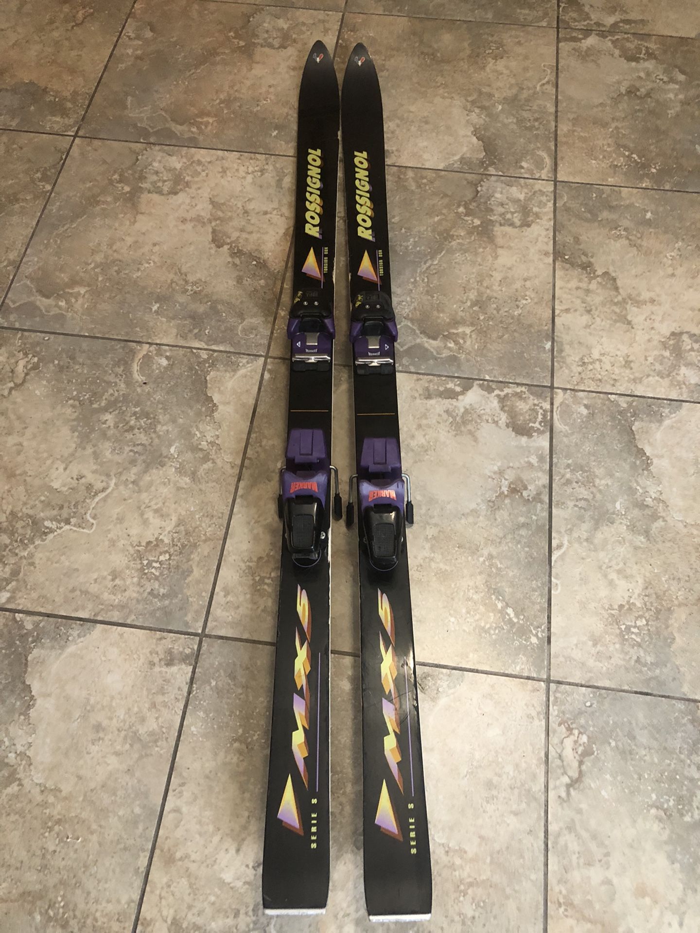 Rossignol Series S MX5 148cm Skis w/ Marker 26 Bindings 