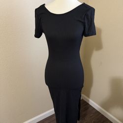 Woman’s Black Dress M But Runs Small 