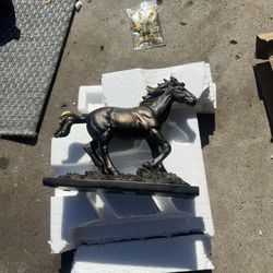 Wild Stallion Statue