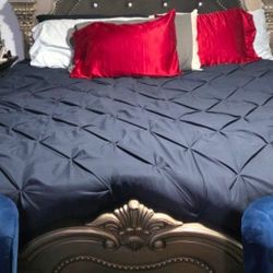 King Bedroom Set  6 Pc