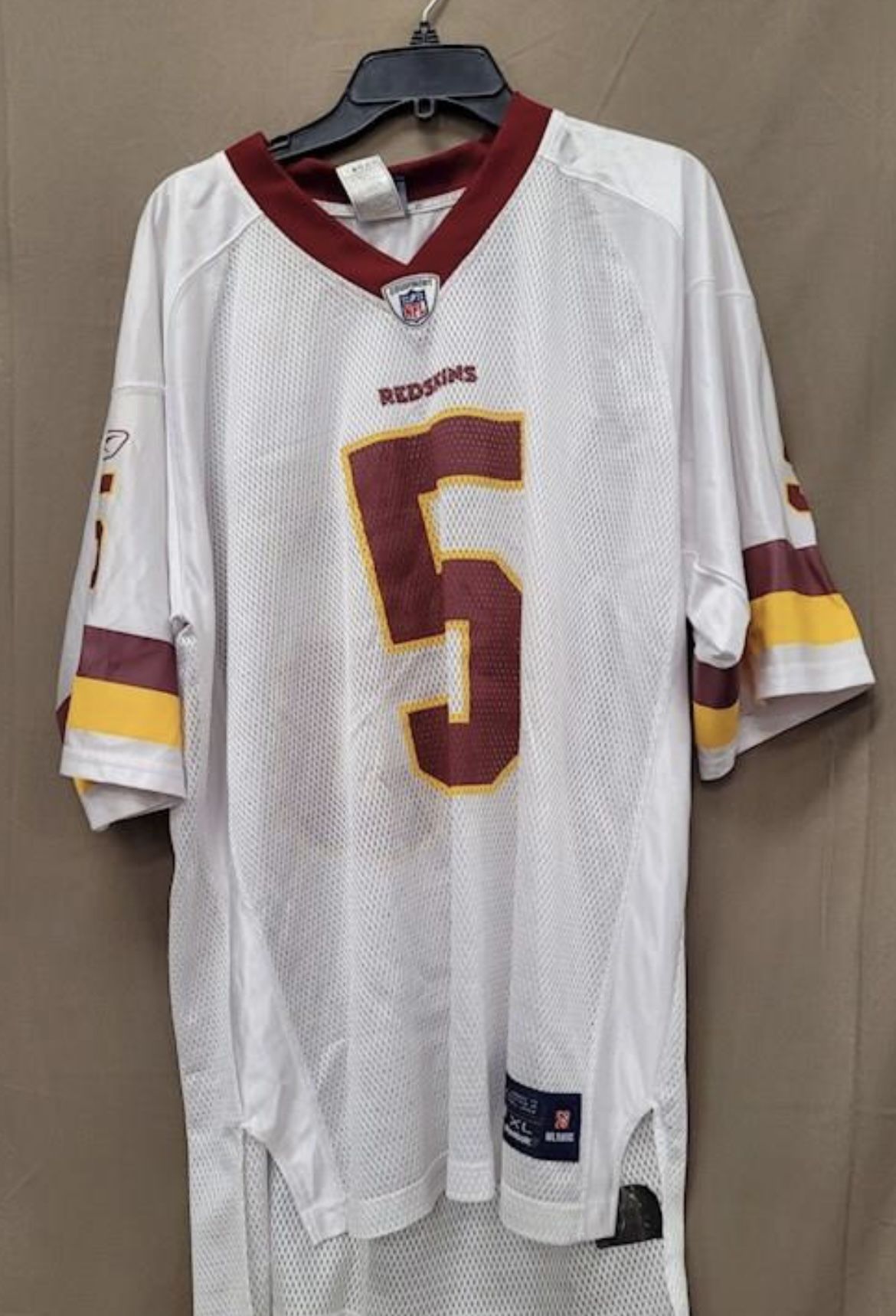 Reebok On Field Washington Redskins Jersey. Signed . NWT