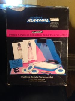 Project runway fashion design projector set