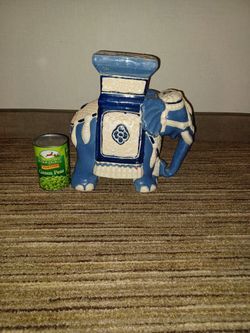 REDUCED PRICE-Antique Elephant Garden Statue