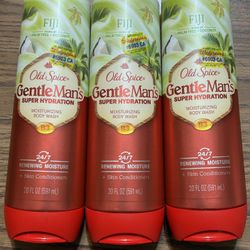 Old Spice Gentleman’s Body Wash 3 For $20