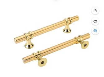25 Pack Gold Cabinet Pulls
