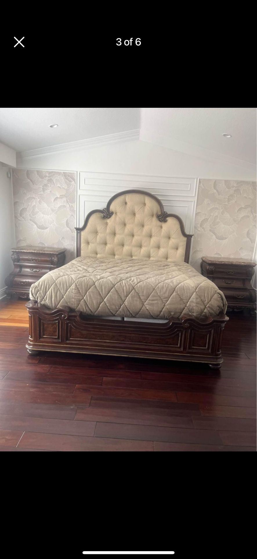 Desinger Ca King Bedroom Set