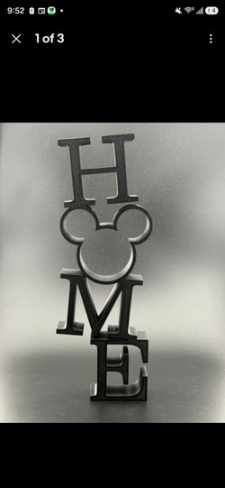 Mickey mouse decor 9.5 inches