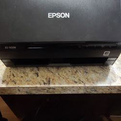 Epson ES-500W Wireless Duplex Document Scanner – Fast Scan, Teste