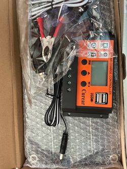 Park Day Power 18V Solar Panel Kit Monocrystalline Battery Charger for Car RV Portable Power Solution with USB Type-C Port for Phone Tablet Quick Char