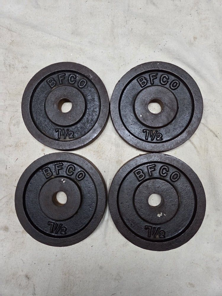 4 X 7 1/2 STANDARD WEIGHTS