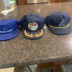 Vintage New Hats Boeing/ F414 GE Aircraft Engine / F414 Super Hornet GE 