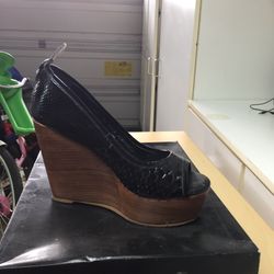 Tall wedge shoes