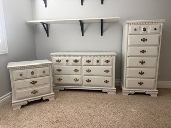 Girls White Furniture Set