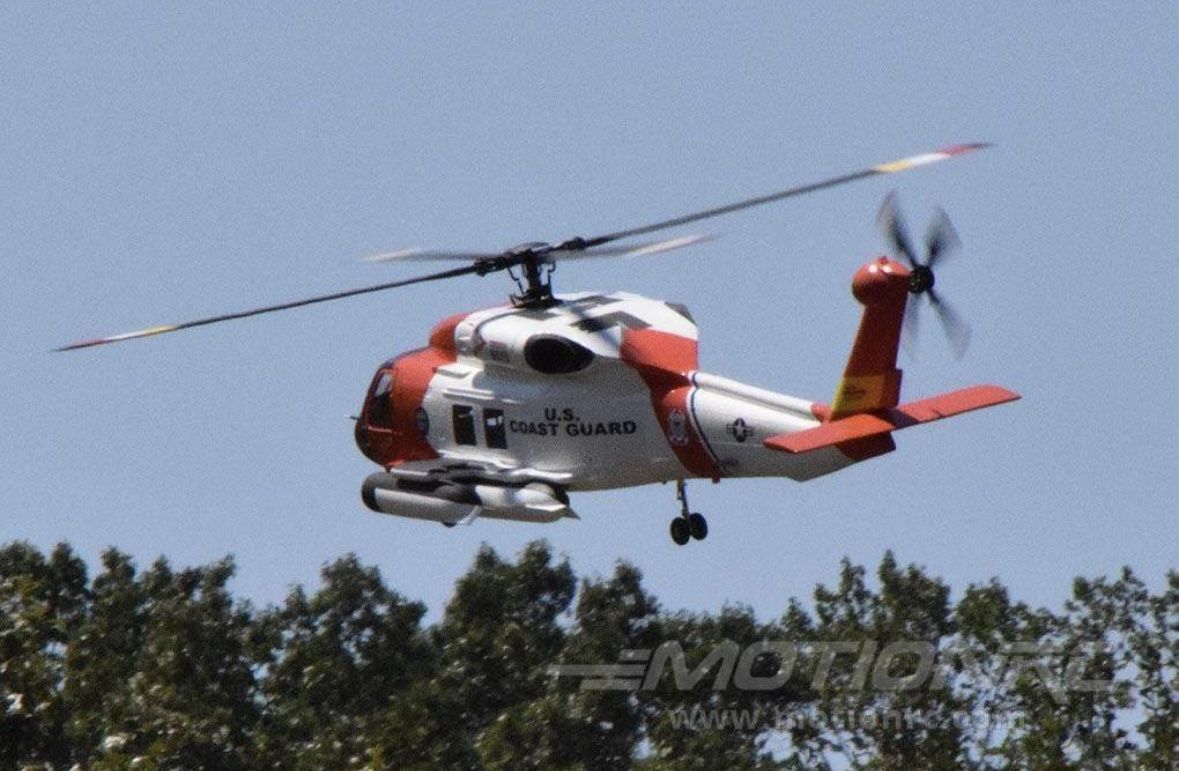 Align T-Rex 450 in Coast Guard Rescue Body.