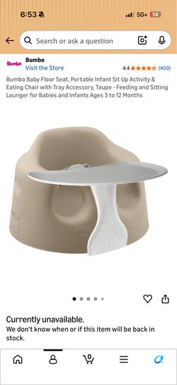Bumbo baby chair