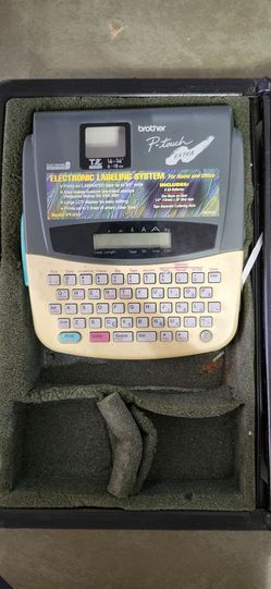 Brother electronic labeling system
