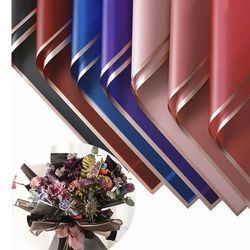 Pack of FLORAL PAPER (About 12-20 sheets) Flower Wrapping Paper, Flower shop packaging materials,DIY Crafts, Gift Packaging Wraps Waterproof Floral Wr