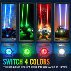 Off-road Night Whips. 