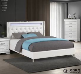Queen bed frame