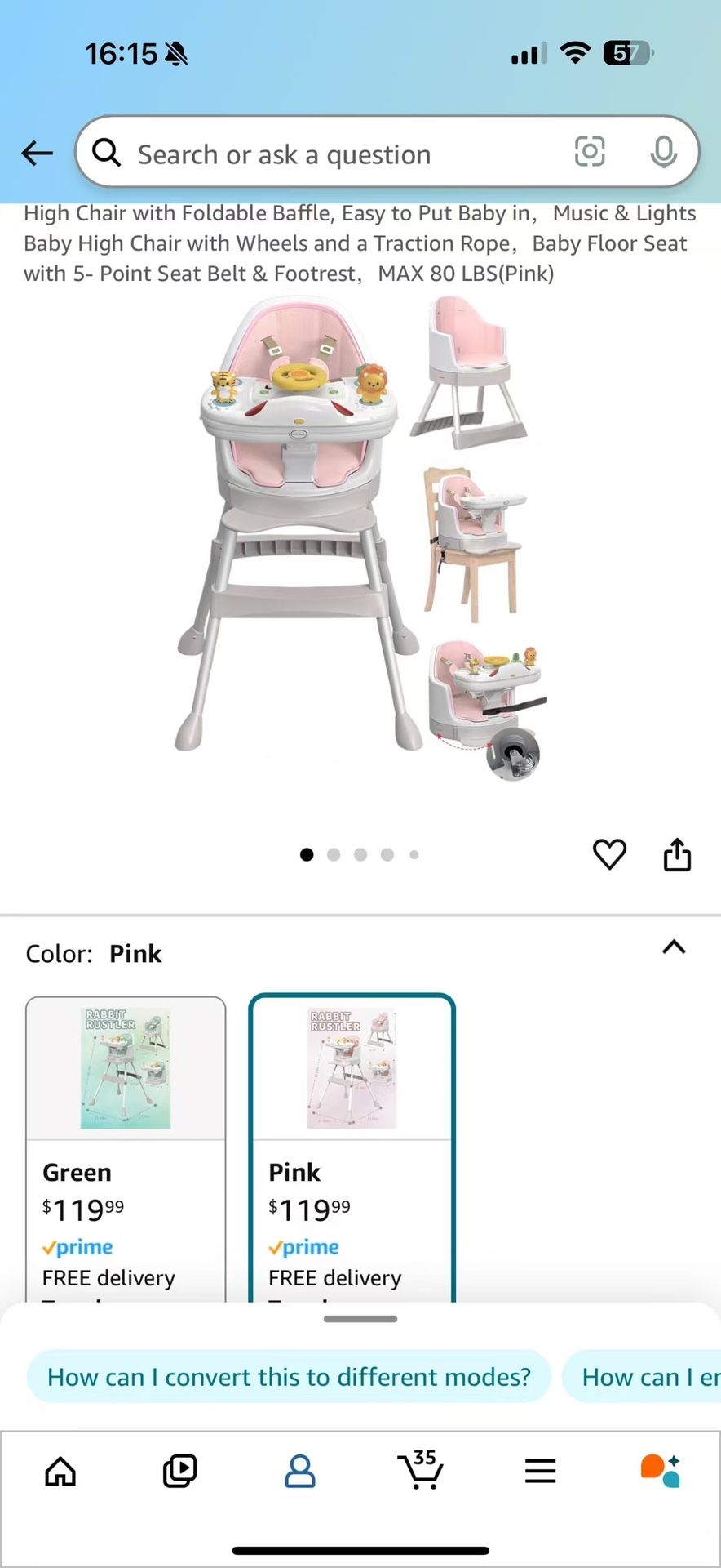 Baby High Chair