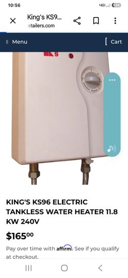 Thankless hot water hearter