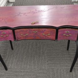 Vintage Desk With Key