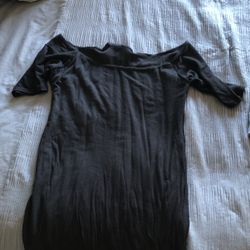 Short Sleeve MIDI Dress - Size Large