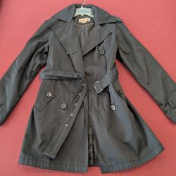 Black Michael Kors Rain Jacket - Small