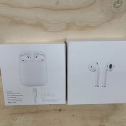 Apple AirPods 2nd Generation New White Wireless Bluetooth Earbuds+Charging Case