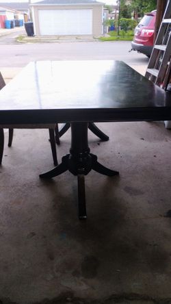Dining table with 6 chairs