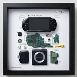 Sony PSP 1000 Framed Deconstructed Art
​Price