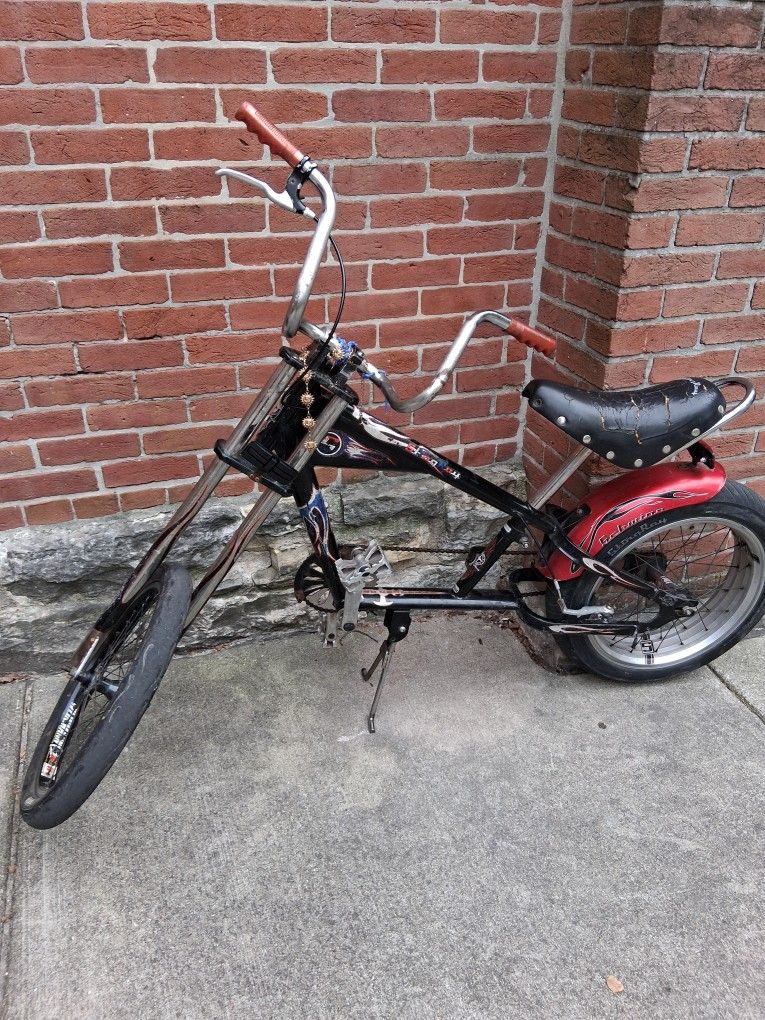 Rare Schwinn Stingray That Is Customized.