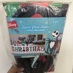 Nightmare Before Christmas Yard Sign