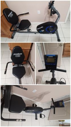 Pooboo w258 recumbent bike