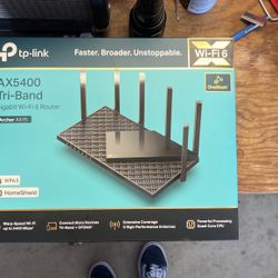 Tp-link Ax5400 Tri Band Router