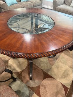 Ashley furniture 44inch round table & chair set