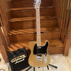 Squier Affinity Telecaster (Brand New) W/ Marshall Amp