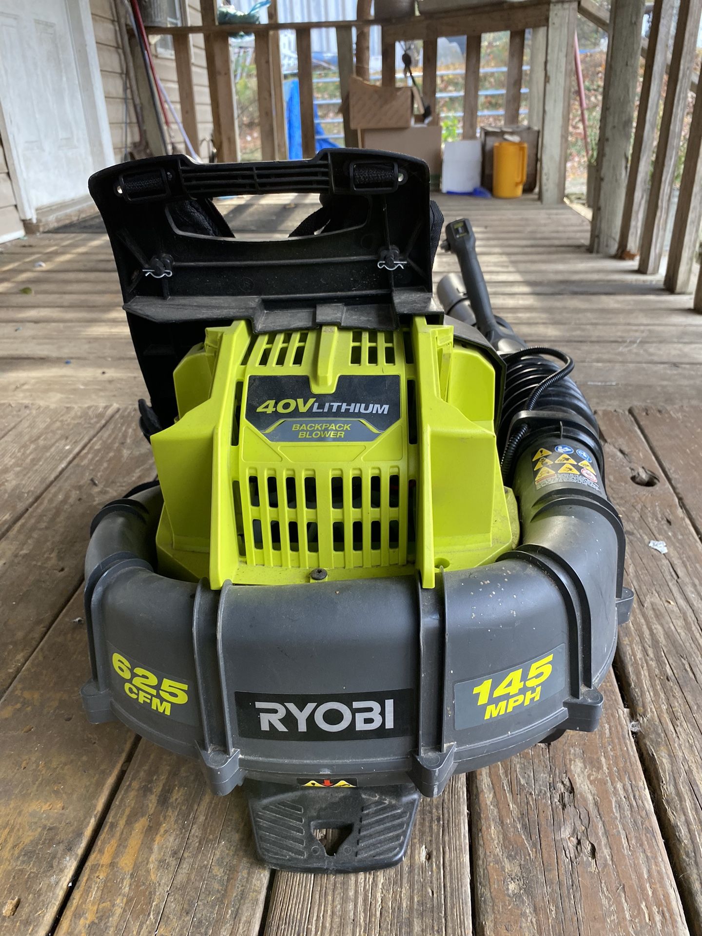 Ryobi Backpack Leaf blower 