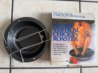 Progressive Non-Stick Vertical Chicken Roaster New